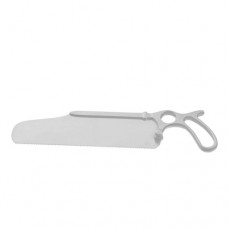 Satterlee Amputation Saw Complete With Saw Blade Ref:- OR-018-90 Stainless Steel, 29 cm - 11 1/2"